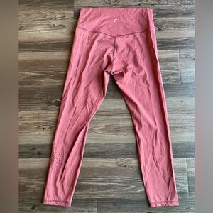 ZYIA Active Red Pear Moon Brilliant Legging with Moon Cutout - Size 8-10